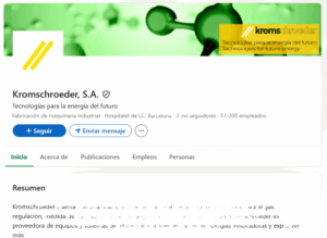 Kromshroeder. Romeu Prenafeta, màrqueting.